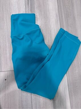 lululemon athletica Teal/Blue High-Rise Leggings